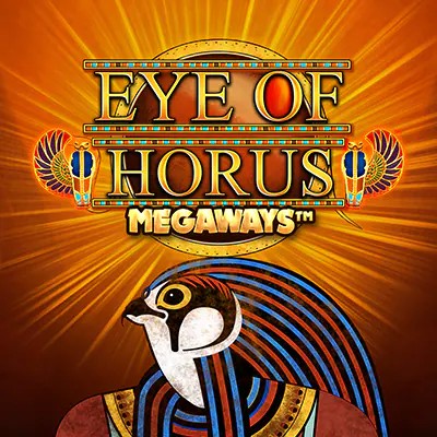 Eye of Horus Megaways online game logo by Blueprint Gaming on beefscasino.org