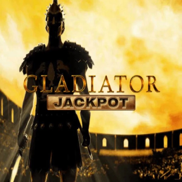 Gladiator Jackpot slot logo by Playtech at Beef Casino