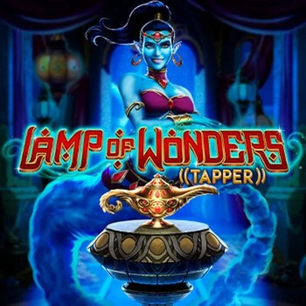 Lamp Of Wonders Tapper logo by Greentube at Beef Casino