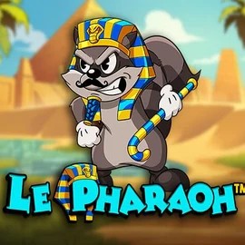 Le Pharaoh logo by Hacksaw Gaming Beef Casino