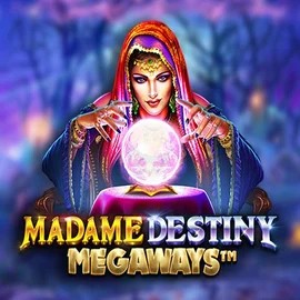 Madame Destiny Megaways by Pragmatic Play, showcased at beefscasino.org – game logo